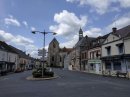 Esternay, place de l'église
